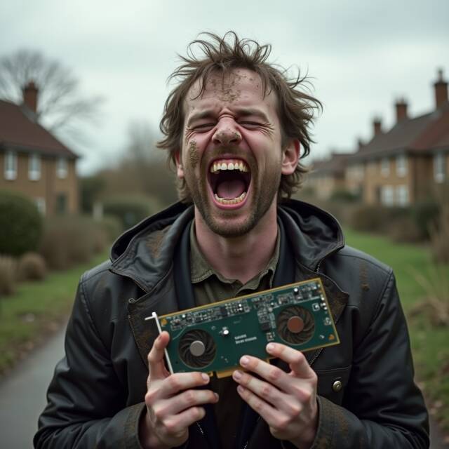 An absolutely true and honest depiction of a GPU heist